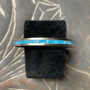 Silver and Turquoise Bracelet